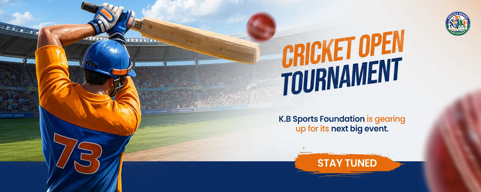 Cricket Open Tournament 2026 in Lucknow Uttar Pradesh - K.B Sports Foundation